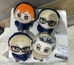 ハイキュー ちびぐるみ アニマルポンチョ 4個セット