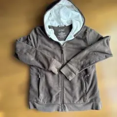 【匿名配送】L.L.Bean フード ジップアップパーカー ジャケットブラウン