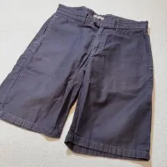 【45R】コットンハーフパンツ パープル 32 紫 日本製 メンズのサムネイル