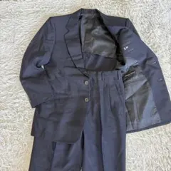 【美品】ANTONIO FUSCO スーツ セットアップ ブラック 88YA4のサムネイル