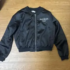 BALMAINロゴ　ジャケット 黒