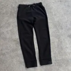 【裾にロゴ！】DIESEL スウェットパンツ S ブラック イージーパンツ