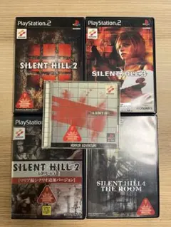 サイレントヒルシリーズ PS/PS2ソフト 5本セット