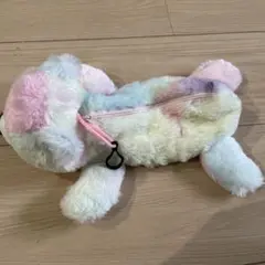 パステルカラー ぬいぐるみ型 筆箱 ポーチ