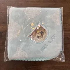 【新品】PAUL & JOE ハンカチ 猫 ブルーのサムネイル
