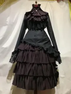 オッズオンジャパン ナポレオンワンピース フリルチュールレース