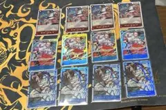 各スリーブ付き受け継がれる意志　白ひげ　ヤマト他エースデッキパーツ