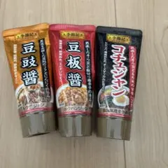 豆板醤・コチュジャン・豆豉醬セットのサムネイル