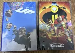 PIXAR パッピーくじ　H賞　ポストカードブック 2種セット