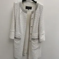 BODY DRESSING Deluxe ロングコート 36 ホワイトのサムネイル