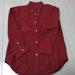 ✩美品✩Ralph Lauren 赤黒チェック 長袖シャツ