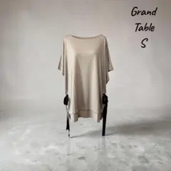 新品Grand Tableサイドリボン ドルマンカットソー ベージュ Sゆったりのサムネイル