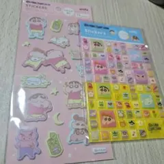 【新品未使用】クレヨンしんちゃん タイルシール ふわふわシール