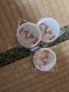 アイカツ チーズソフトクッキー 花園きらら 缶バッジ