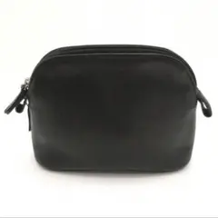 【美品】COACH オールド コーチ 2WAY 化粧 ポーチ ボディバッグ 黒