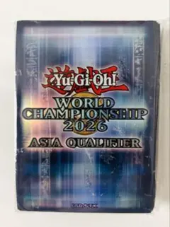 未開封】遊戯王 スリーブ WCS2019 100枚 青 ブルー プロテクター