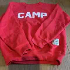 CAMP and CABINS トレーナー 裏起毛