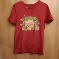 マドモアゼルノンノン Vネック 半袖 コットン Tシャツ カットソー 38 Mのサムネイル