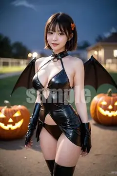251001-78 AI美女 パンチラ コスプレ ポスター A4サイズ