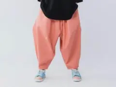 ヌヌフォルム ピンク ハーレムパンツ ウエストゴム　nunuformeのサムネイル