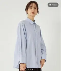 定価9900円　＜ 1_OF MINE ＞ オーガニックコットン混 シャツのサムネイル