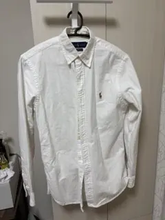 Ralph Lauren ホワイト 長袖シャツ スリムフィット