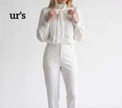 ur's 2wayボリュームスリーブボウタイブラウスのサムネイル