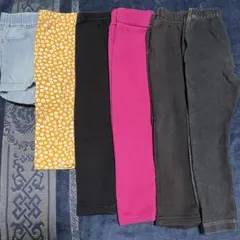 パンツ　長ズボン　100cm 6点セット　まとめ売り　女の子　キッズ