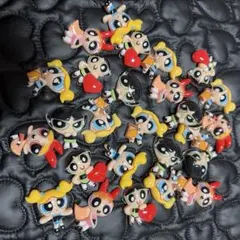 パワーパフガールズ　デコパーツ　6種類５０個セット
