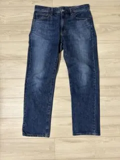 UNIQLO ストレートフィットジーンズ　ブルー　34(86.5cm)