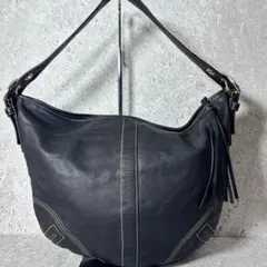 COACH HOBO ONE SHOULDER BAG BLACK y2k