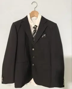 キャット　キッズフォーマル　160cm　スーツ　卒服　卒業式　男の子　ブラック