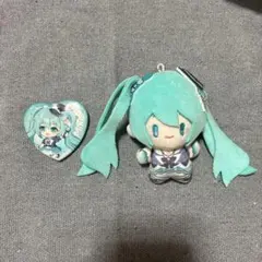 プロセカ 中国 初音ミク ぬいぐるみ ハート型缶バッジ 缶バッジ
