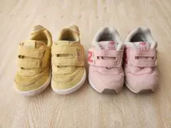 New Balance 313 ピンク　IFME　イエロー　13センチ