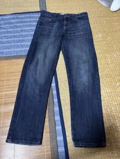レディース ストレートデニムパンツ インディゴのサムネイル