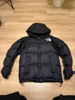 【美品】THE NORTH FACE フード付きダウンジャケット ブラック