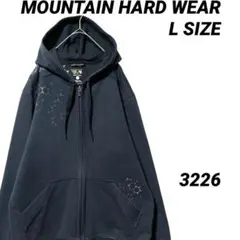 マウンテンハードウェア パーカー フーディー L ブラック アーム 刺繍ロゴ