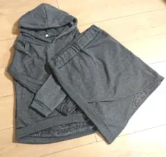 グレー　セットアップ　裏ボア裏起毛　　リップサービス　セシルマクビー　スウェット