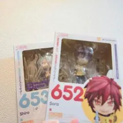 【即購入OK】ノゲノラ ねんどろいど 空、白 2点セット