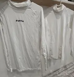 FINTA ハイネック インナーシャツ サッカー フットサル メンズ L 2枚