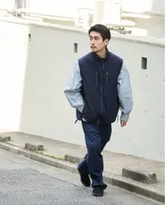 katedwn様専用おまけつき フレッシュサービス×空調服 ネイビー L