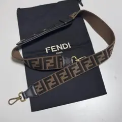 FENDI フェンディ ストラップ ユー ショルダーストラップ ズッカ柄