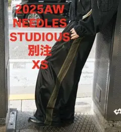 Needles ヒザデルパンツ L 25ss ブラック Needles / ニードルズ | H.D. Pant - Fatigue - Black (ヒザデルパンツ