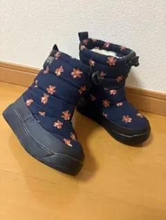 3M Thinsulate子ども用スノーブーツ 18cmクマ柄