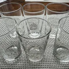 レトログラス　6個