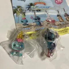 ディズニーキャラクター　めじるしアクセサリーsummer　スクランプ　スティッチ