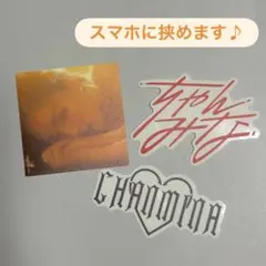 CHANMINA オリジナルステッカー 3種セット