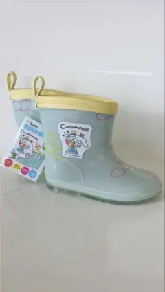 新品未使用品【Sanrio】シナモンロール おやつタイム レインシューズ 14㎝のサムネイル