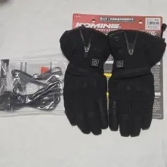 コミネ バイク グローブ 12V ブラック XS EK-201 防水 防寒 電熱のサムネイル