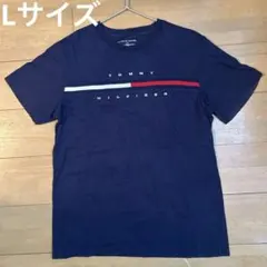 TOMMY HILFIGER ネイビー Tシャツ L/Gサイズ